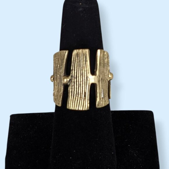 V. 925 Fence Post Ring - Picture 3 of 9